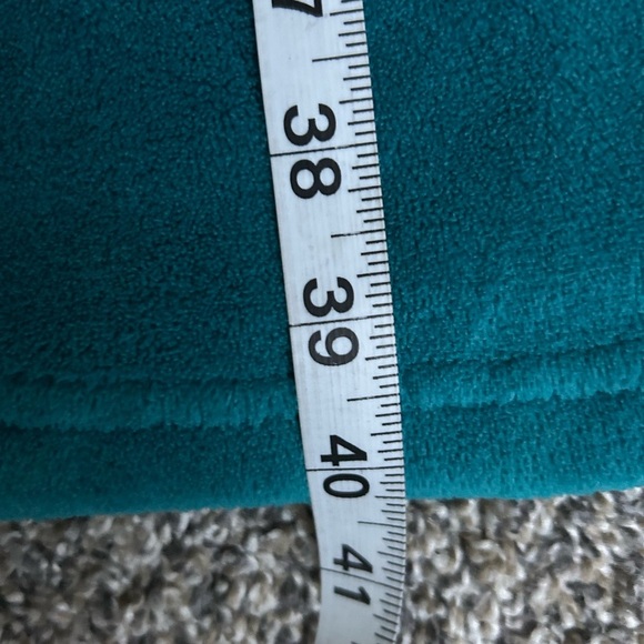 Alexander Del Rossa Like new Teal and Pink Hooded Pullover Robe medium - Picture 7 of 9